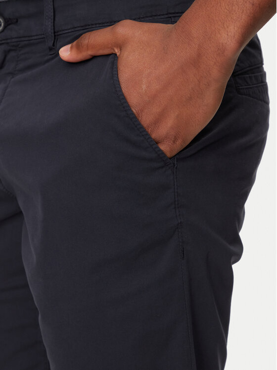 Baldessarini Baldessarini Bavlnené šortky B1 16939/000/2402 Tmavomodrá Regular Fit