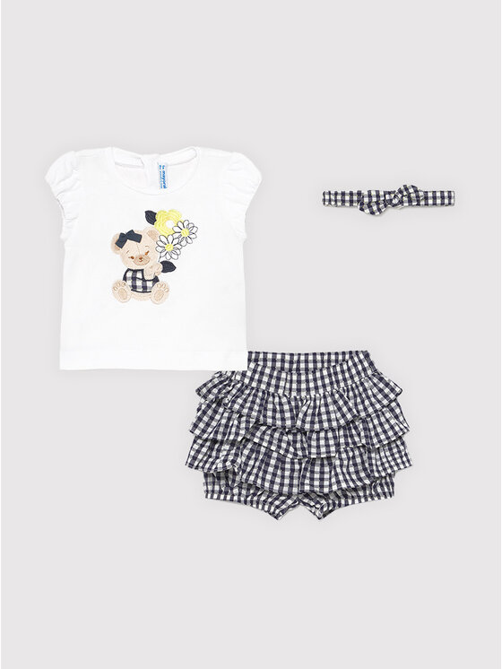 Completo T-shirt e pantaloncini 1235 Multicolore