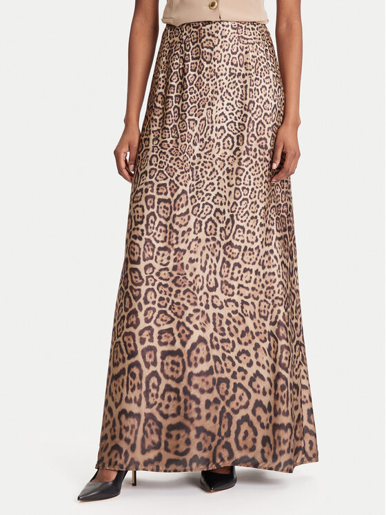 Marciano Guess Marciano Guess Maxi suknja 5YGD22 7298A Smeđa Regular Fit