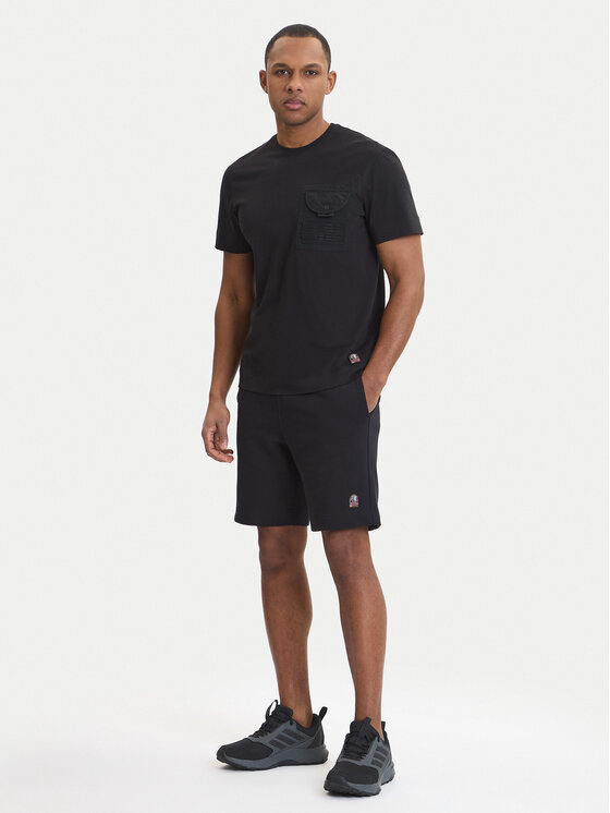 Parajumpers Parajumpers T-shirt Malham 26SMPMTSRY01 Nero Regular Fit