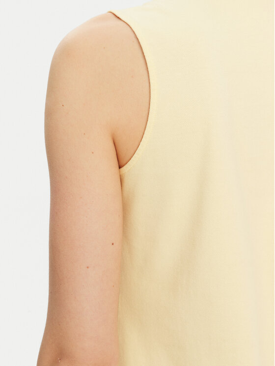 Polo Ralph Lauren Polo Ralph Lauren Ежедневна рокля 211968292005 Жълт Regular Fit