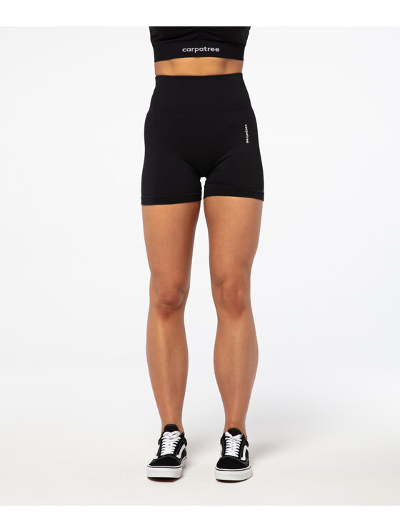 Carpatree Carpatree Szorty sportowe Allure shorts Czarny Fitted Fit
