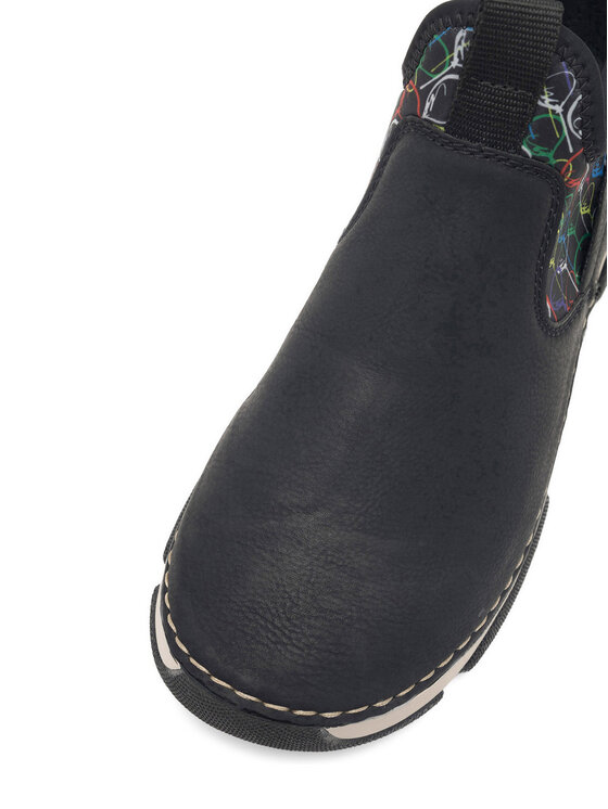 Rieker Rieker Halbschuhe 45957-00 Schwarz