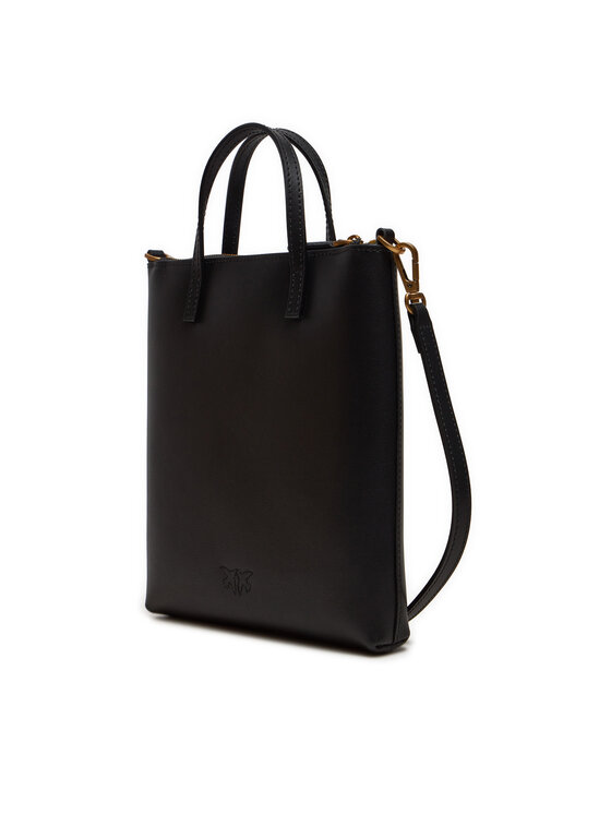Pinko Torebka Mini Shopper AI 24-25 PCPL 102746 A0F1 Czarny