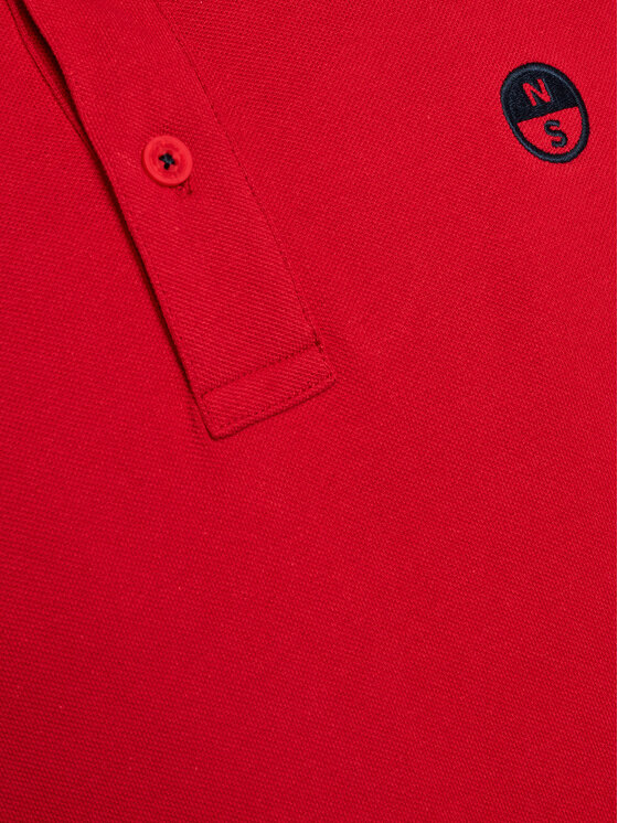 North Sails North Sails Polo 692455 Κόκκινο Regular Fit