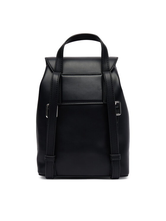 Calvin Klein Calvin Klein Zaino Bold Ck Flap Mini Backpack LV04F3893G Nero