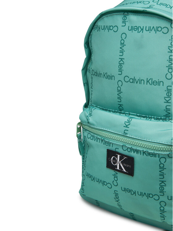 Calvin Klein Jeans Calvin Klein Jeans Plecak City Grid Aop IU0IU00711 Zielony