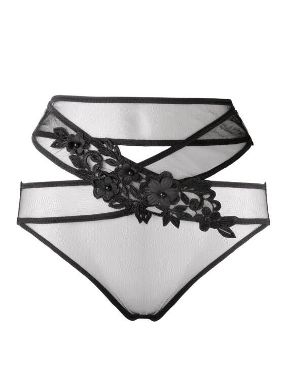 White Rvbbit White Rvbbit Figi klasyczne z wysokim stanem Black Dream Czarny