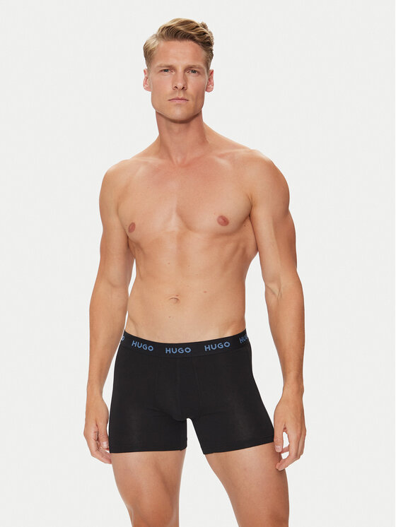 HUGO Hugo Set 3 perechi de boxeri 50517886 Negru