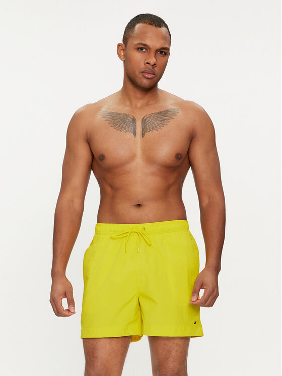 Tommy Hilfiger Tommy Hilfiger Плувни шорти UM0UM03280 Жълт