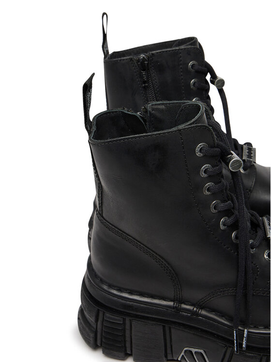NEW ROCK NEW ROCK Bocanci M-NEWMILI083-S21 Negru