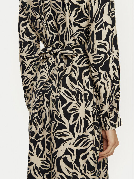 ONLY ONLY Rochie tip cămașă Thara 15330703 Bej Regular Fit