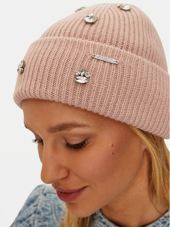 Guess Guess Шапкa AW5198 POL01 Рожевий
