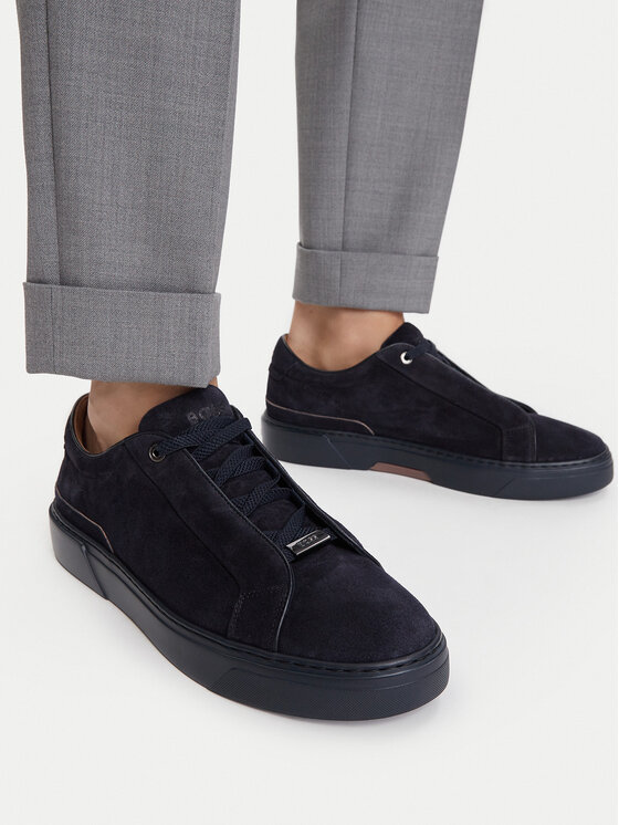 BOSS BOSS Sneakersy Gary 50534292 Granatowy