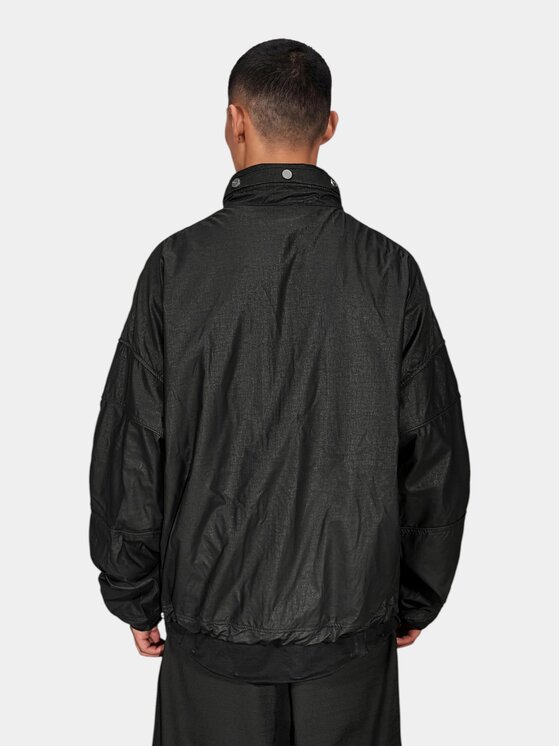 MADE BY SOCIETY MADE BY SOCIETY Kurtka anorak Street Unit - H17560 Czarny Basic Fit