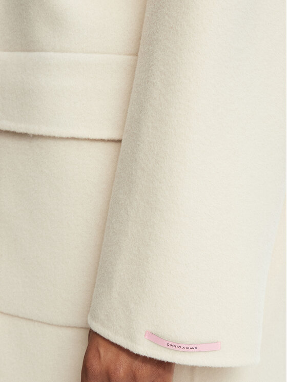 MAX&Co. MAX&Co. Vlněný kabát 2626016013200 Béžová Regular Fit