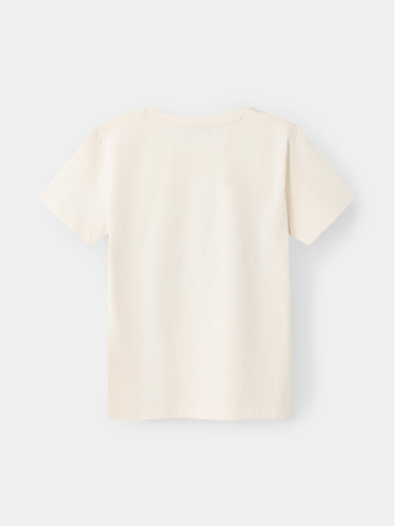 NAME IT NAME IT T-Shirt STRANGER THINGS 13227698 Biały Regular Fit