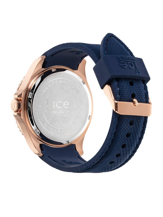 Ice Watch Montre Ice Steel 017665 L Bleu marine