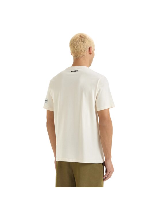 Diadora Diadora T-Shirt SS G.D. 1984 (226) Biały Regular Fit