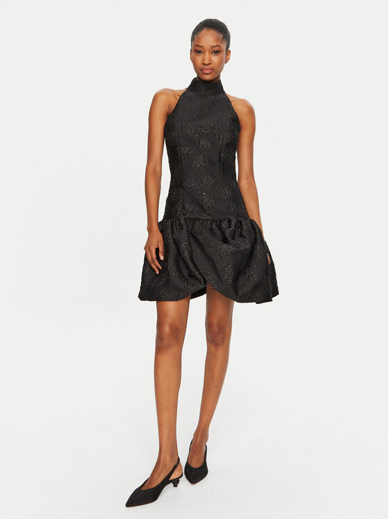 ROTATE ROTATE Coctailkleid 113663100 Schwarz Slim Fit