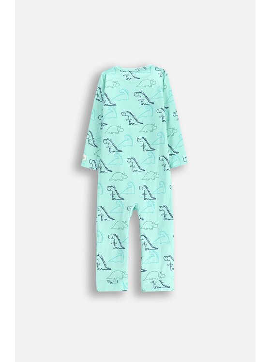 Coccodrillo Coccodrillo Pajac WC5404203PJS-031 Zielony Regular Fit