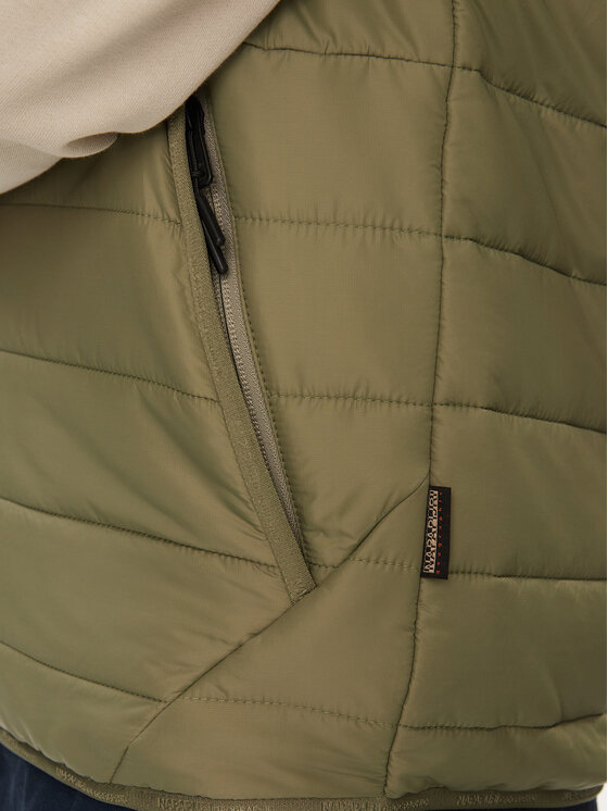 Napapijri Napapijri Γιλέκο Acalmar NP0A4H8G Πράσινο Regular Fit