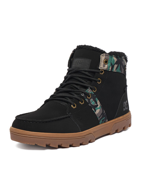DC Shoes DC Shoes Sneakersy EO-WOODLAND DC01848003 Czarny