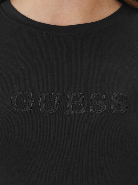 Guess Guess Tričko O6GI00 KBF92 Čierna Regular Fit
