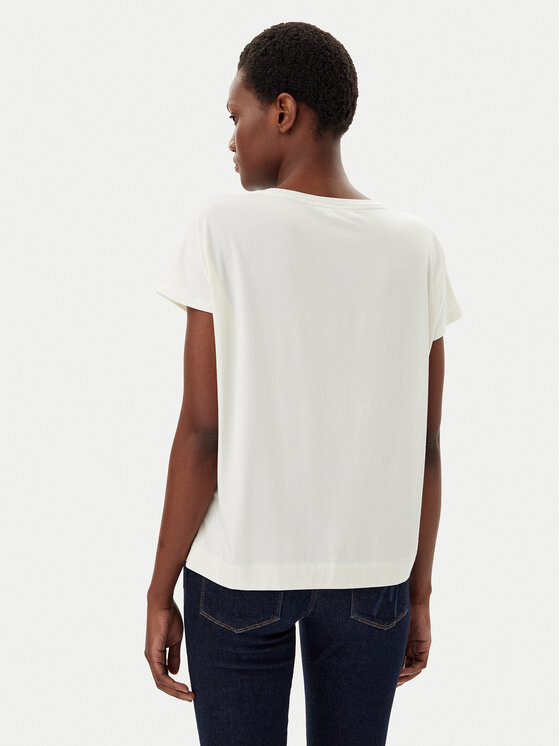 Liu Jo Sport Liu Jo Sport Tricou TA5268 JS005 Écru Regular Fit