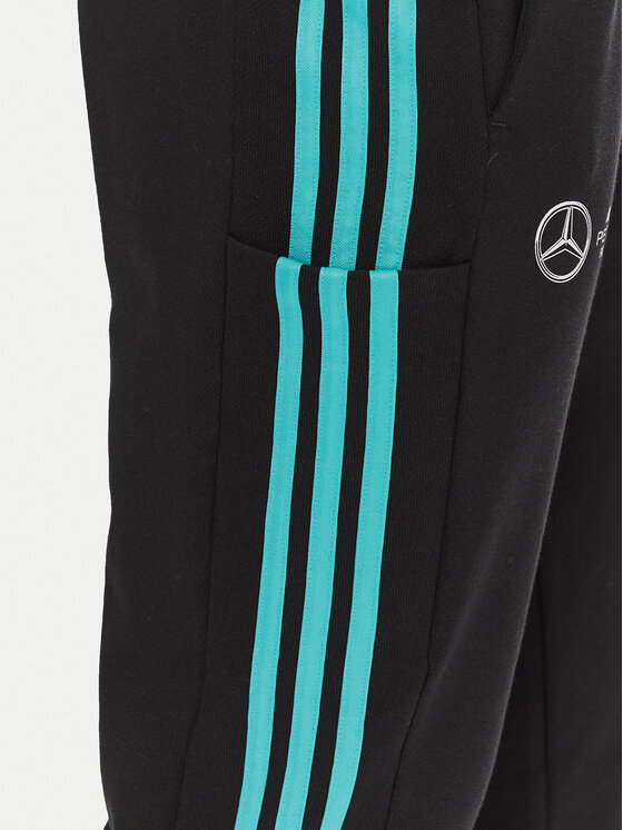 adidas adidas Pantaloni trening Mercedes - AMG Petronas Formula One Team DNA JV5379 Negru Regular Fit