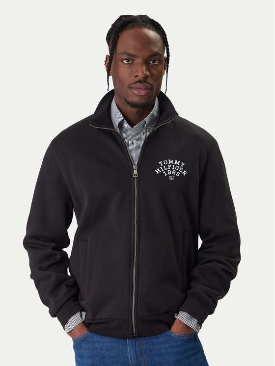 Tommy Hilfiger Tommy Hilfiger Світшот Arch Stand MW0MW41425 Чорний Regular Fit