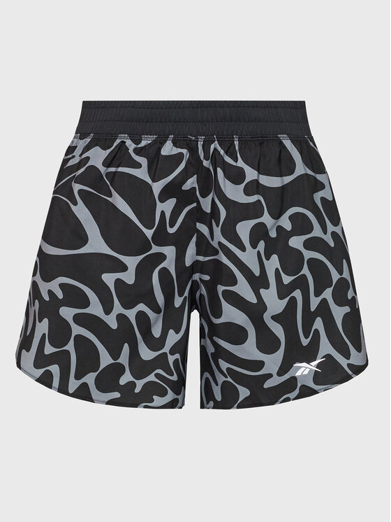 Reebok Reebok Pantaloni scurți sport Running HH8020 Negru Slim Fit
