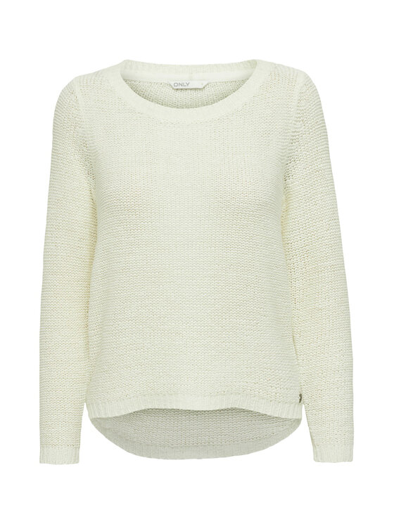 ONLY ONLY Maglione ONLGEENA XO L/S KNT NOOS Bianco Sweat Fit