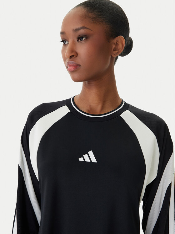 adidas adidas Kasdieninė suknelė House Of Tiro KB4074 Juoda Regular Fit