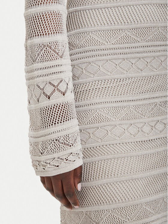 Guess Guess Vestito di maglia W5GK48 Z3E22 Grigio Slim Fit