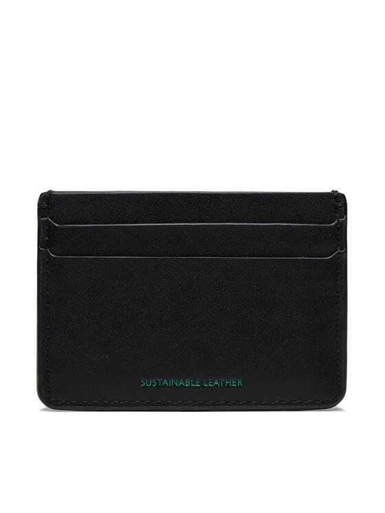 Tommy Jeans Tommy Jeans Etui na karty kredytowe Tjm Heritage Leather Cc Holder AM0AM12085 Czarny