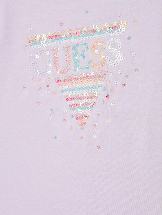 Guess Guess Bluse K2YI17 KAPO0 Violett Regular Fit