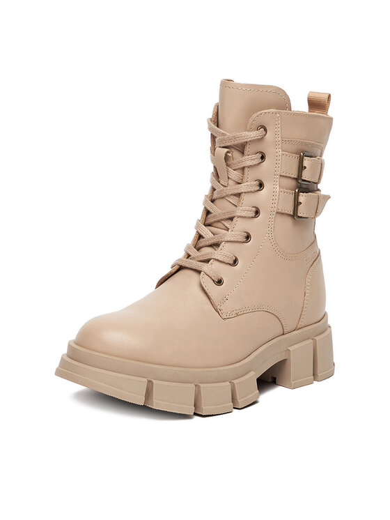 Badura Badura Schnürschuhe EO-CI12-9092-07 Beige