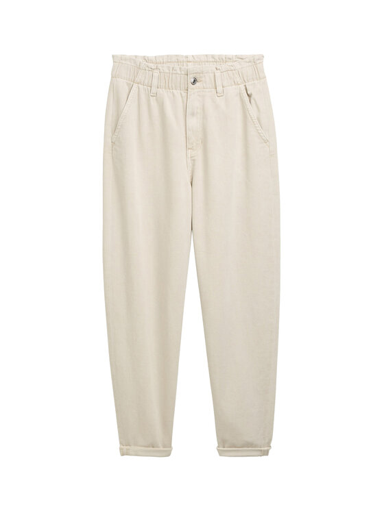 Tom Tailor Denim Tom Tailor Denim Traperice 1045968 Bež Relaxed Fit