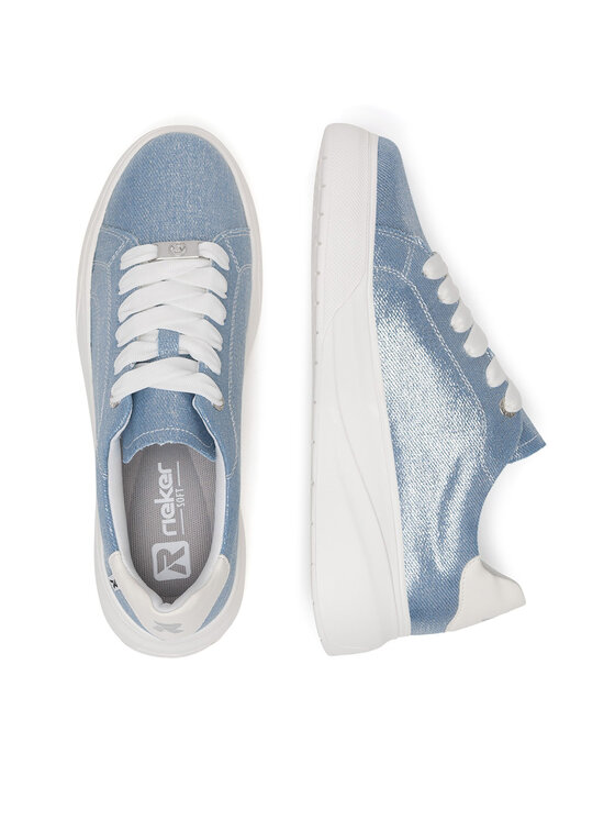 Rieker Revolution Lifestyle Rieker Revolution Lifestyle Sneakersy W2302-14 Niebieski