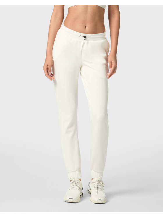 Plein Sport Plein Sport Joggers kalhoty 10191 Bílá Regular Fit