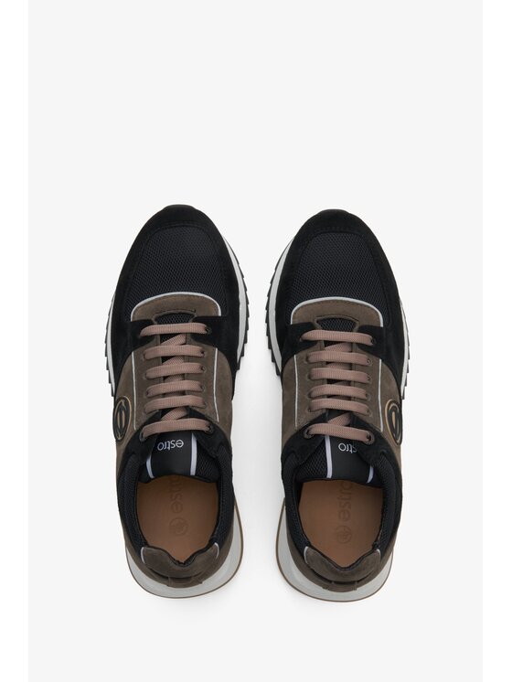 Estro Estro Sneakersy ER00114572 Hnedá