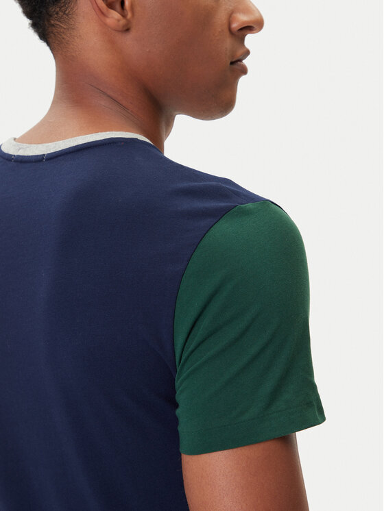 Polo Ralph Lauren Polo Ralph Lauren T-särk 710849543003 Tumesinine Custom Slim Fit