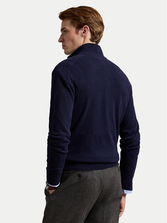Polo Ralph Lauren Polo Ralph Lauren Sweter 710876756001 Granatowy Regular Fit