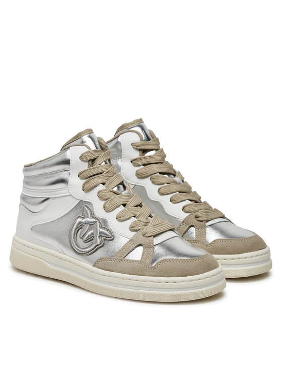 PINKO PINKO Tenisice Mandy 02 SS0051 P040 Srebrna