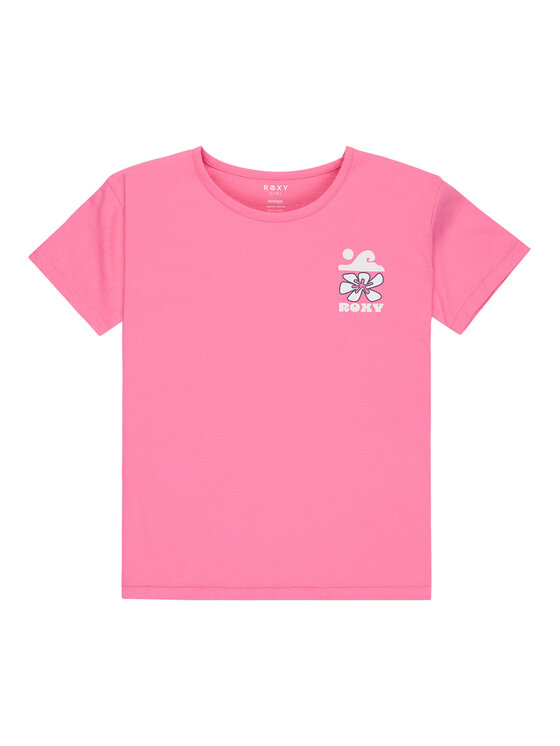 Roxy Roxy Majica Lily ERGZT04139 Roza Regular Fit