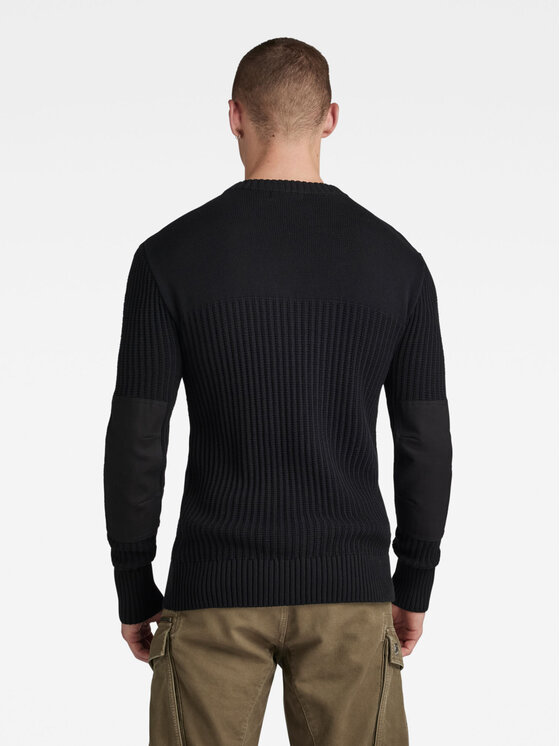 G-Star Raw G-Star Raw Pulover Army D23525-D496-6484 Negru Regular Fit