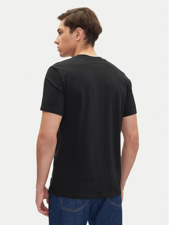 Mustang Mustang T-Shirt Austin 1016273 Schwarz Regular Fit