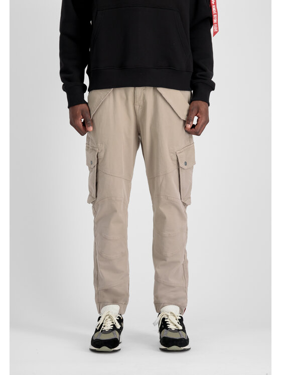 Alpha Industries Alpha Industries Spodnie cargo Combat Pant Żółty Lyon Tapered Fit