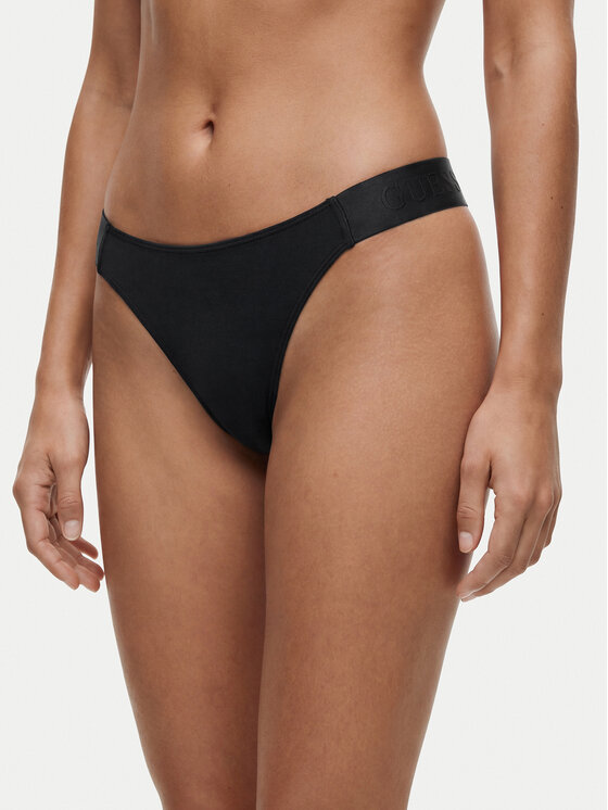 Guess Guess Chilot tanga O6GE05 KE831 Negru